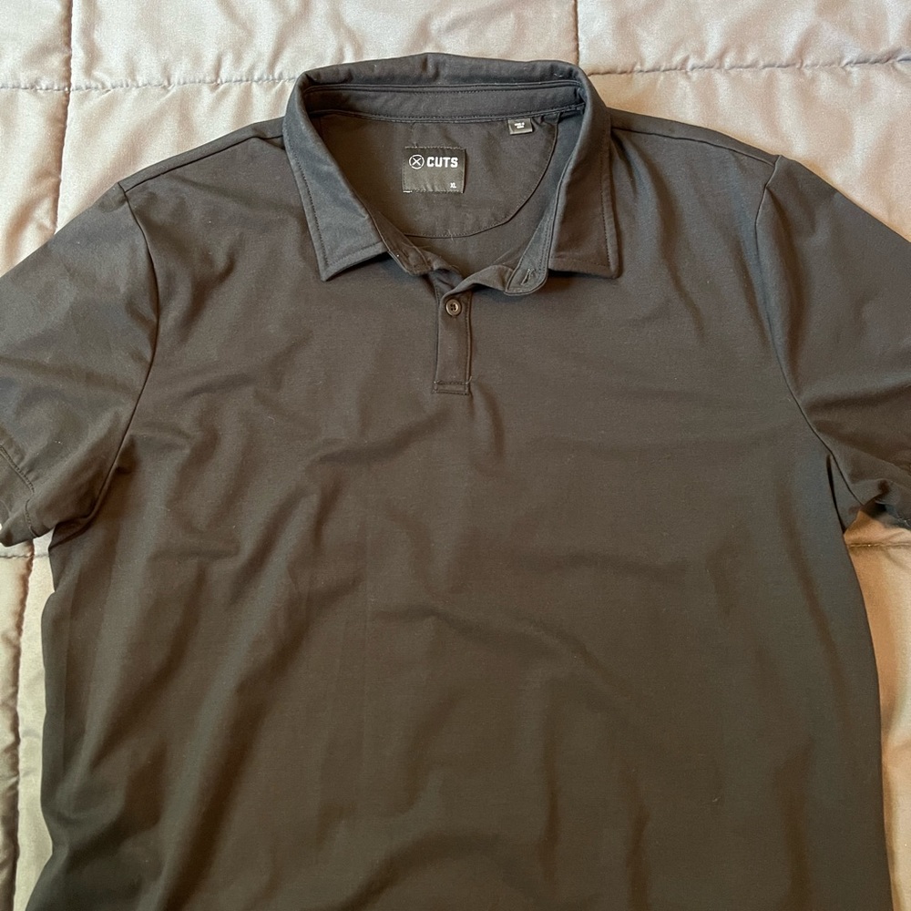 Cuts Clothings AO Polo Black (Size XL)